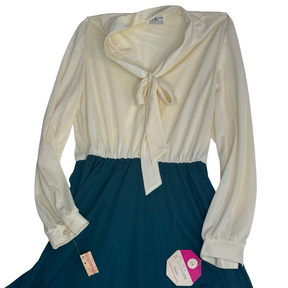 NWT Vintage 80s R&K Originals Dress Stix Baer Fuller History Secretary Deadstock